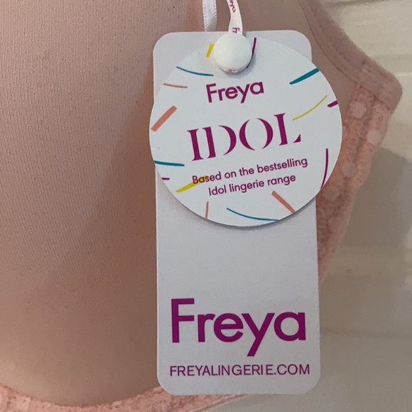 New with tags Frey’s Starlight bra, pink, size 38G - Picture 2 of 6